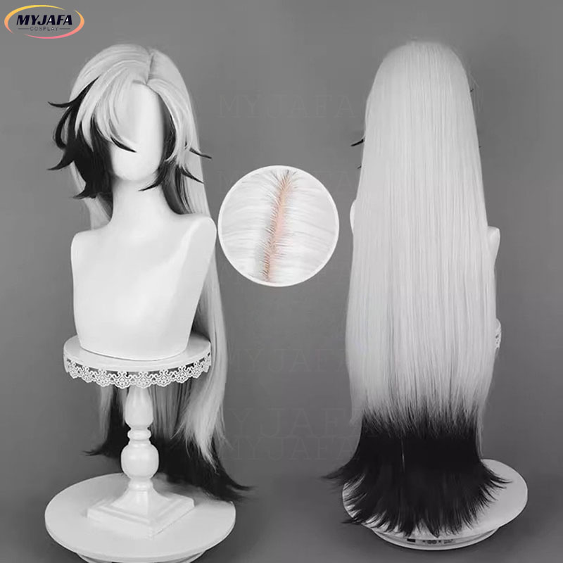 Peluca de Cosplay Boothill de  - Anime Cosplay Long Black Hair reseña y precio