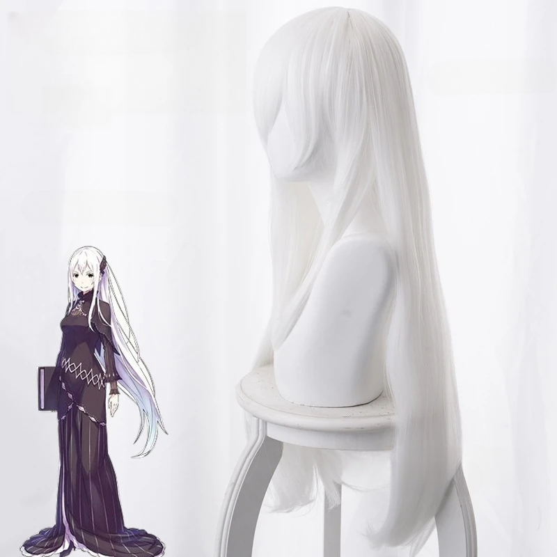 RE: ZERO Starting Life in Anot - Cosplay Anime White Hair reseña y precio