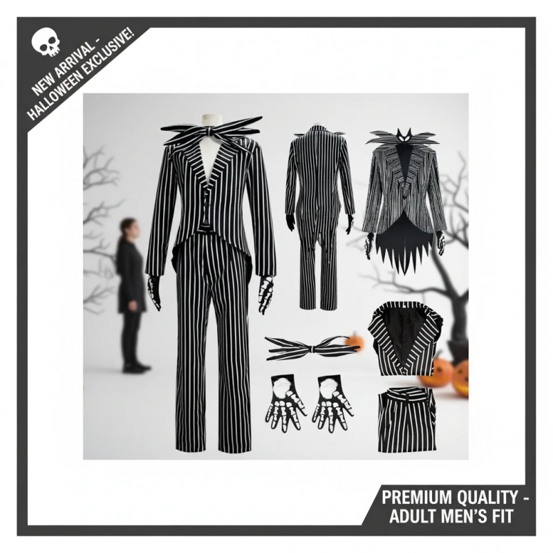 ▓ Conjunto de Disfraz de Jack  - Anime Cosplay Youtube Shorts reseña y precio