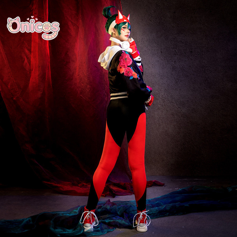 Disfraz de Cosplay de Kiriko d - Anime Cosplay Red reseña y precio
