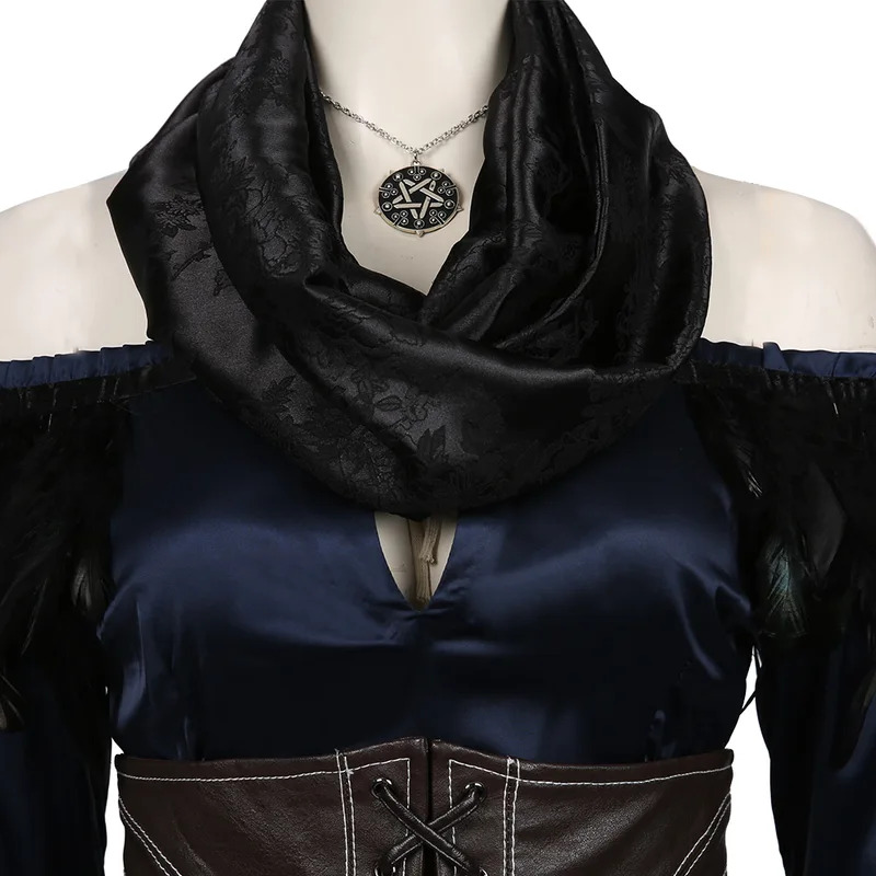 Yennefer-Disfraz de fantasía p - Anime Cosplay Youtube Shorts reseña y precio
