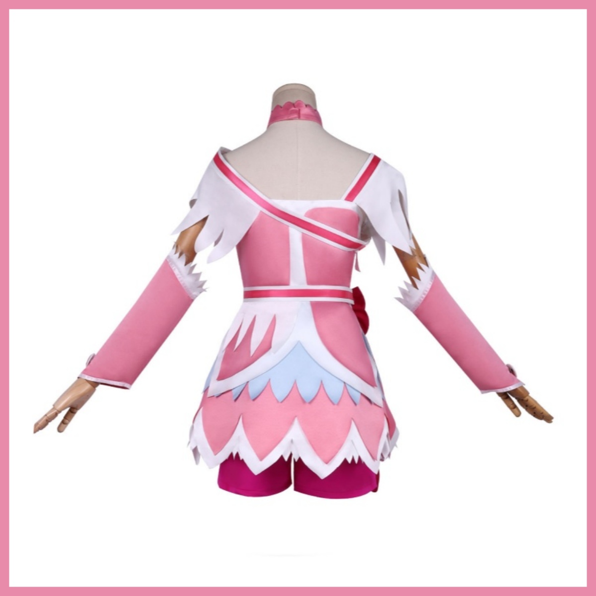 Anime Doki Doki! Disfraz de Co - Cosplay Anime Pink Hair reseña y precio