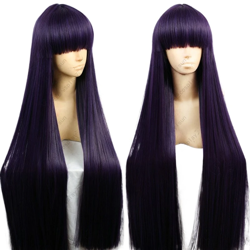 Sailor Mars Rei Hino 100 CM La - Anime Cosplay Long Black Hair reseña y precio