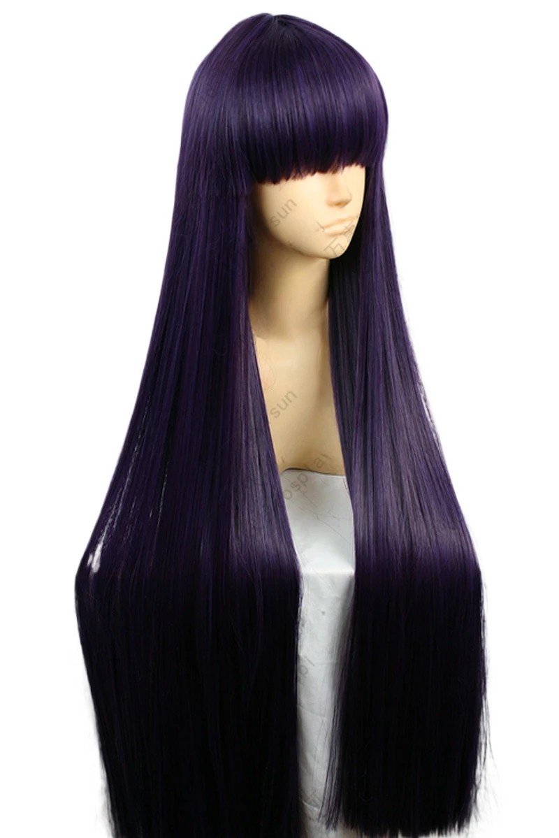 Sailor Mars Rei Hino 100 CM La - Anime Cosplay Long Black Hair reseña y precio