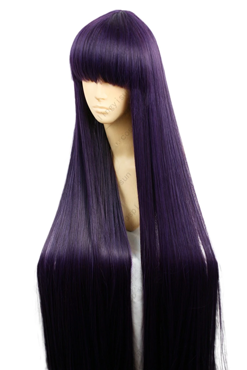 Sailor Mars Rei Hino 100 CM La - Anime Cosplay Long Black Hair reseña y precio