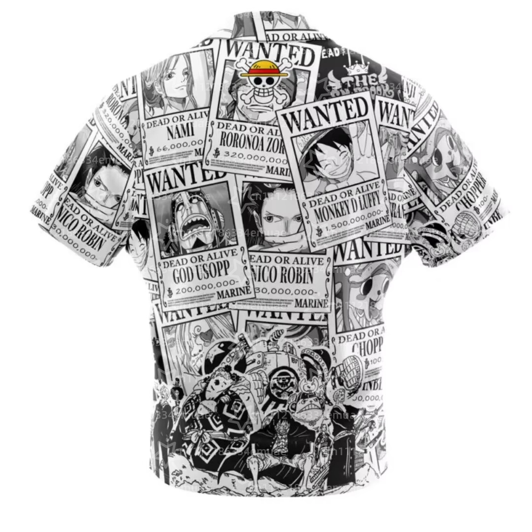 Camisa Hawaiana Aloha Strawhat - One Piece Straw Hat reseña y precio