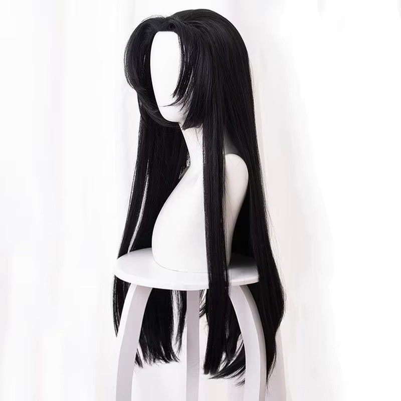 Peluca de Anime Kochou Kanae K - Anime Cosplay Long Black Hair reseña y precio