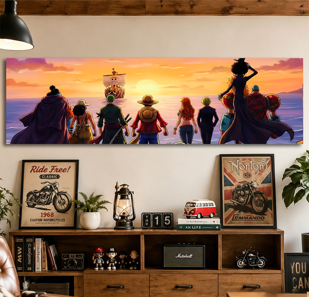 Tapiz One Piece Straw Hat Crew - One Piece Straw Hat reseña y precio