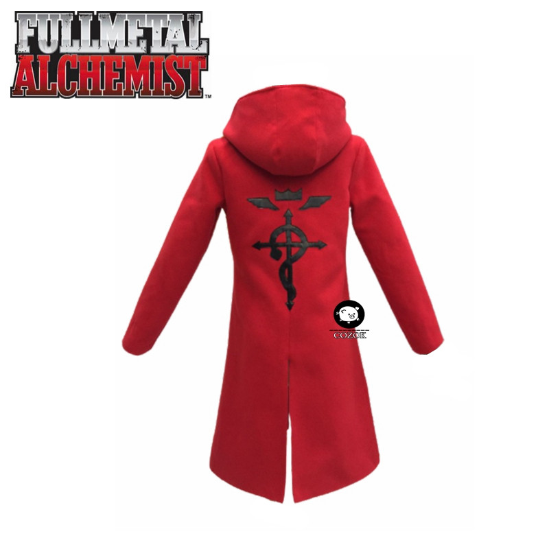 Anime Full Metal Alchemist Cos - Fullmetal Alchemist Coat reseña y precio