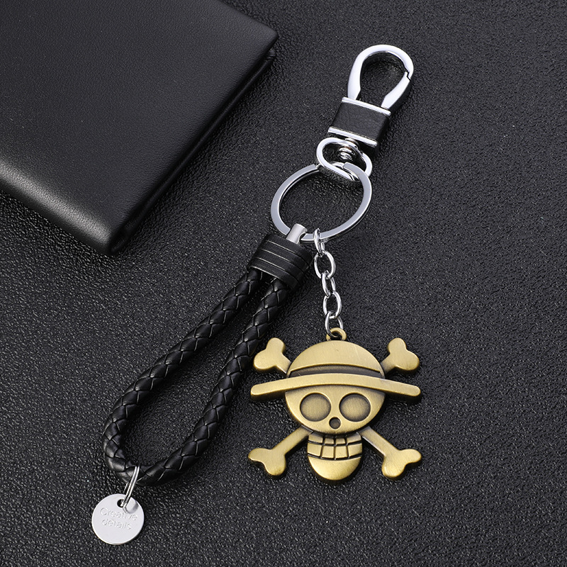Llavero metálico creativo de O - One Piece Straw Hat reseña y precio