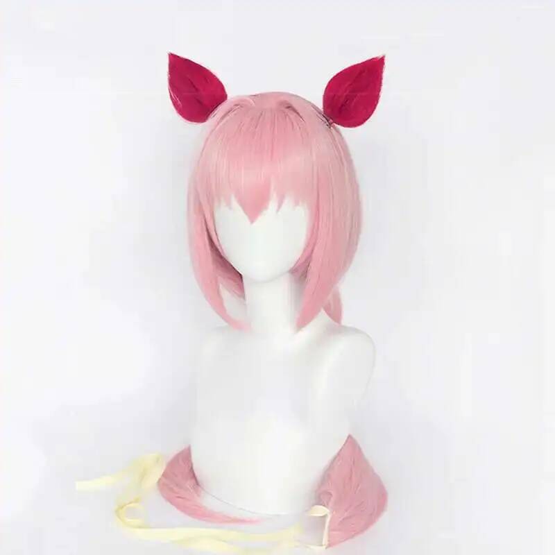 Uma Musume Haru Urara peluca d - Cosplay Anime Pink Hair reseña y precio