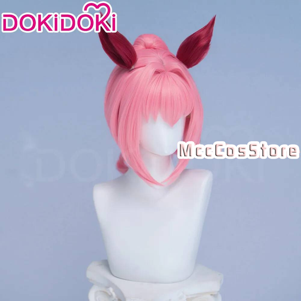Peluca de Cosplay de Umamusume - Cosplay Anime Pink Hair reseña y precio