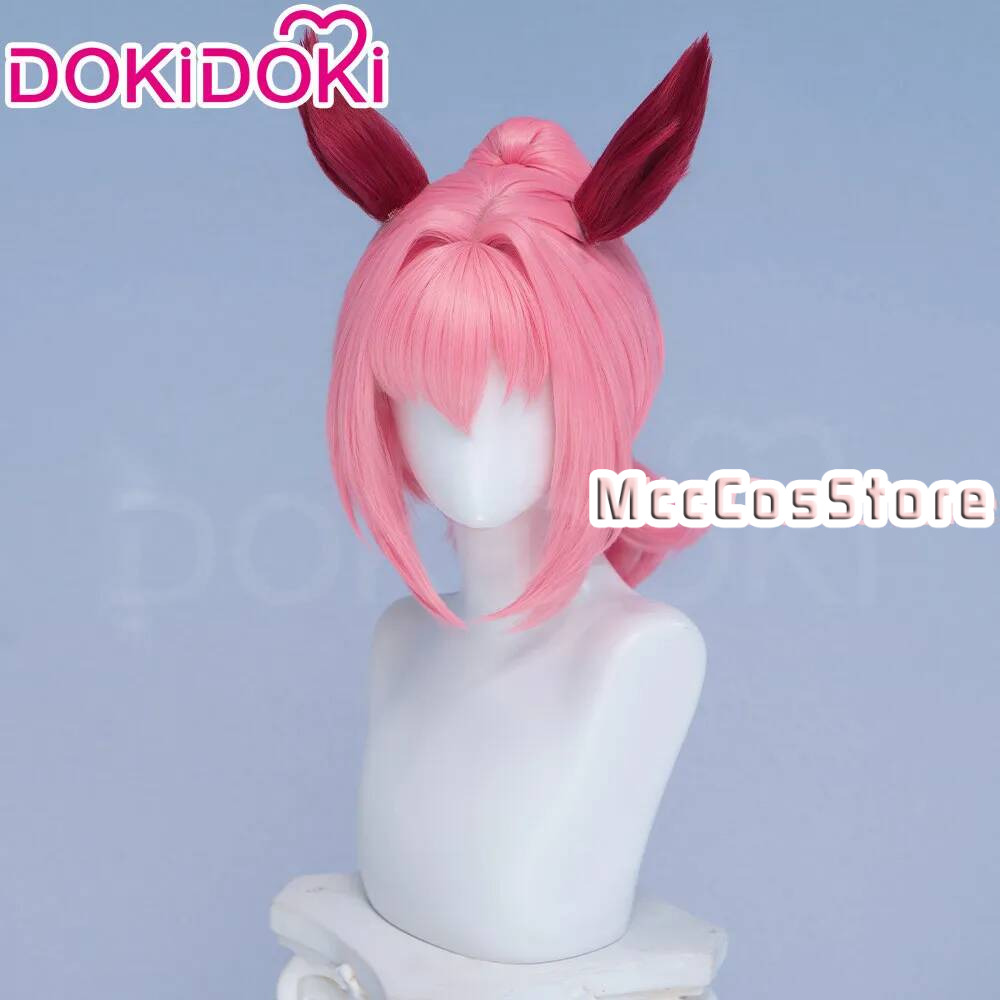 Peluca de Cosplay de Umamusume - Cosplay Anime Pink Hair reseña y precio