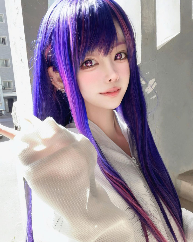 Oshi No Ko Hoshino Ai peluca d - Anime Cosplay Ai reseña y precio