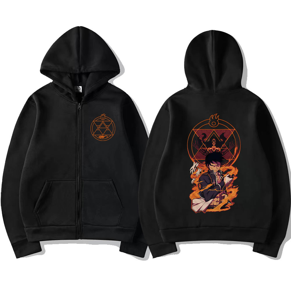 Sudadera con capucha y cremall - Fullmetal Alchemist Coat reseña y precio