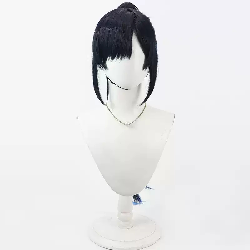 Proyecto Sekai colorido escena - Anime Cosplay Long Black Hair reseña y precio