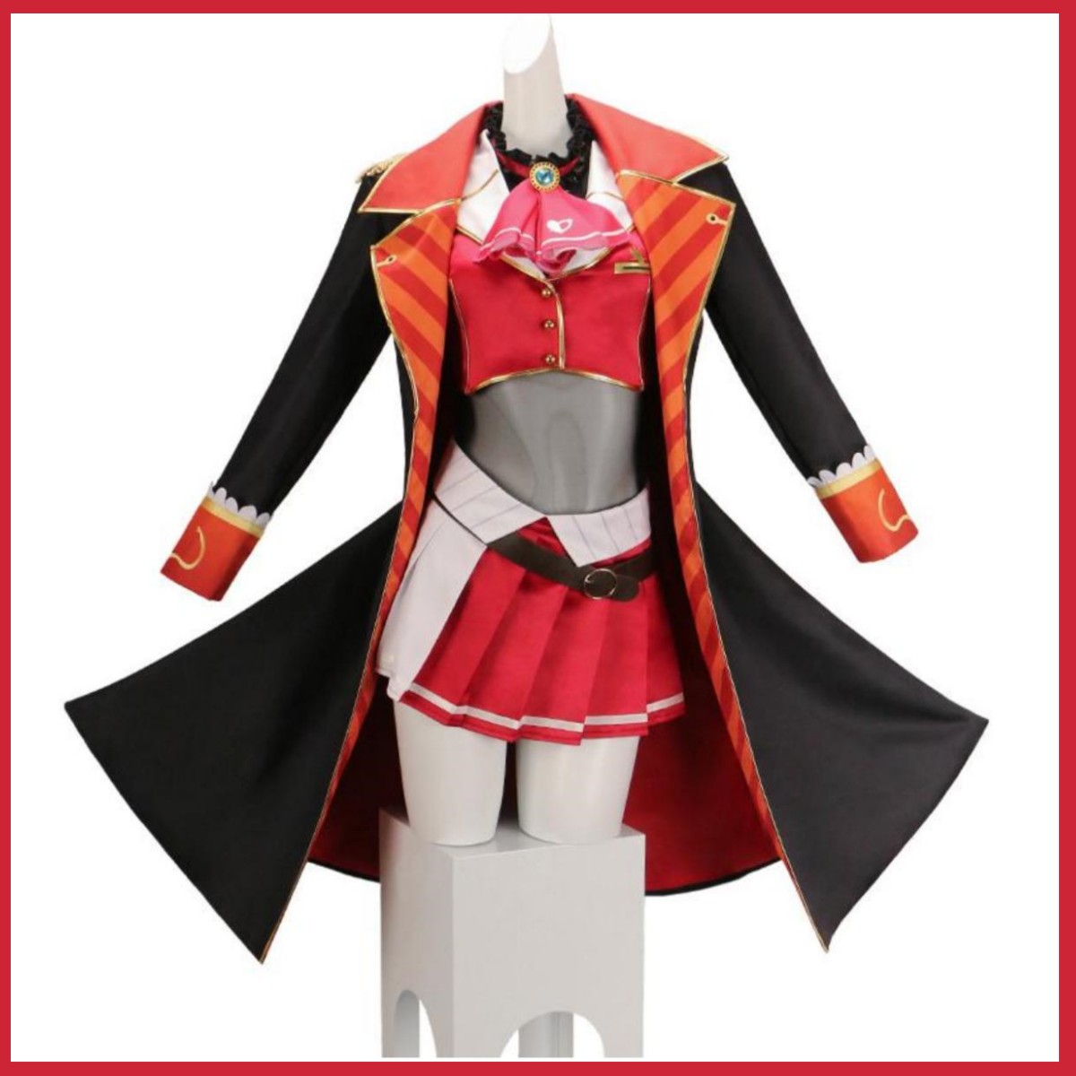 Disfraz de ídolo Virtual VTube - Anime Cosplay Red reseña y precio