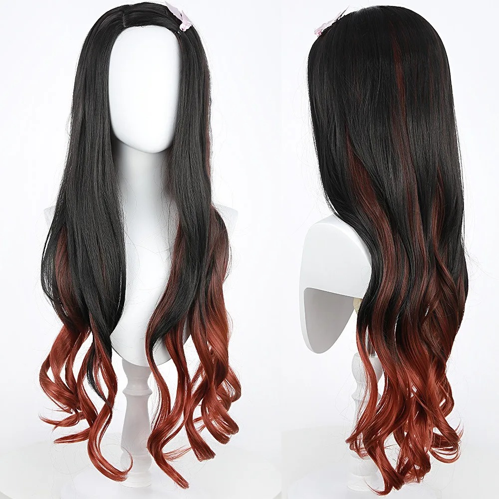 Peluca de Cosplay de Anime Nez - Anime Cosplay Long Black Hair reseña y precio