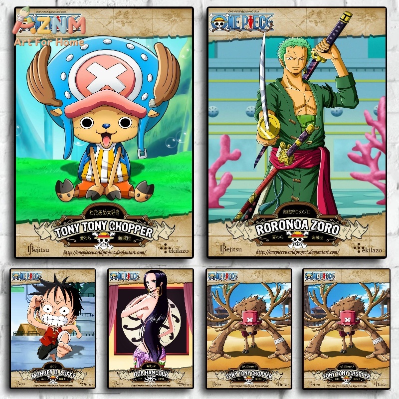 AZNM - Cuadro Decorativo de Lo - One Piece Straw Hat reseña y precio
