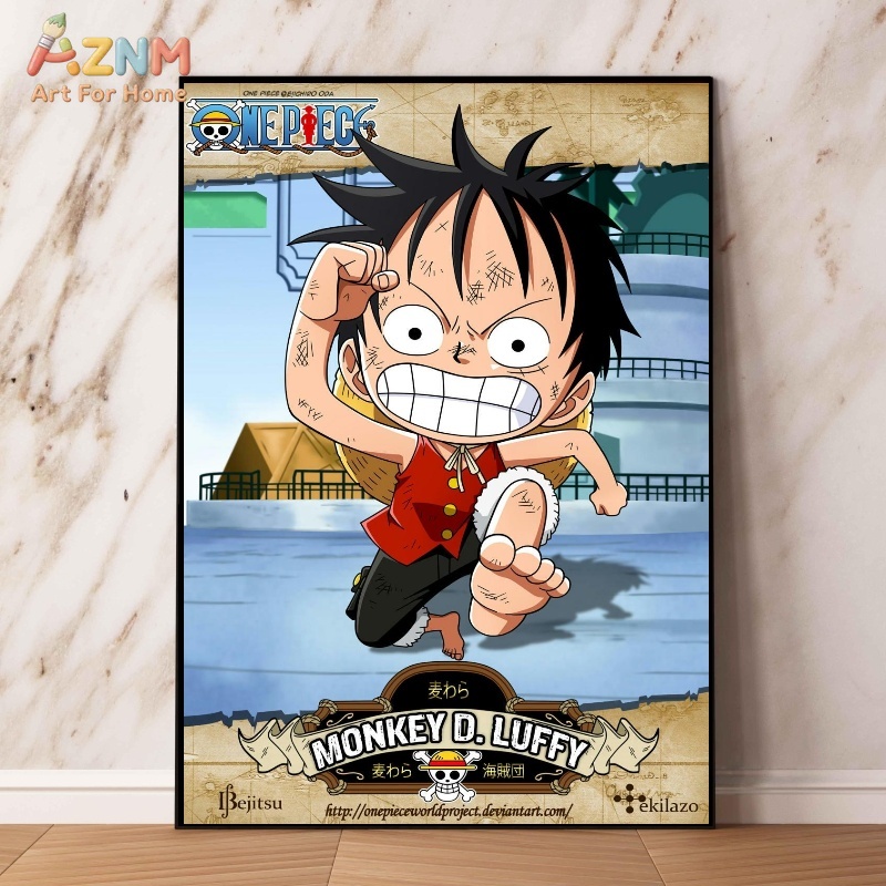 AZNM - Cuadro Decorativo de Lo - One Piece Straw Hat reseña y precio